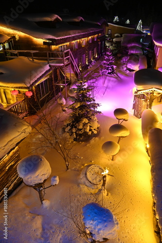 Harbin, China – January 6, 2026: The Snow Village of Harbin

