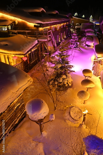 Harbin, China – January 6, 2026: The Snow Village of Harbin

