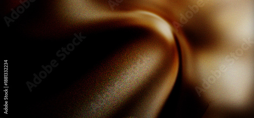 Abstract brown bokeh blur background with soft focus light circles, warm defocused golden amber texture with dark shadows, elegant blurred overlay effect with depth of field, luxury bronze tone backdr