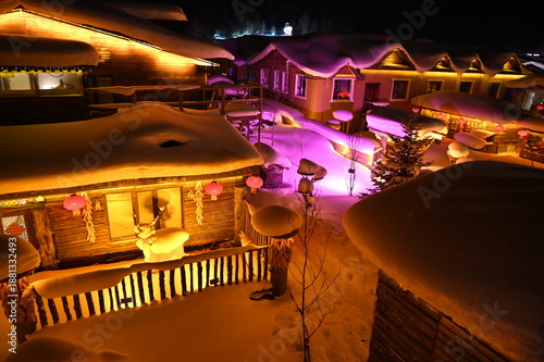 Harbin, China – January 6, 2026: The Snow Village of Harbin

