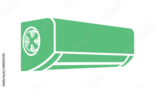 A Solid Icon in Vector format for Air Conditioning

