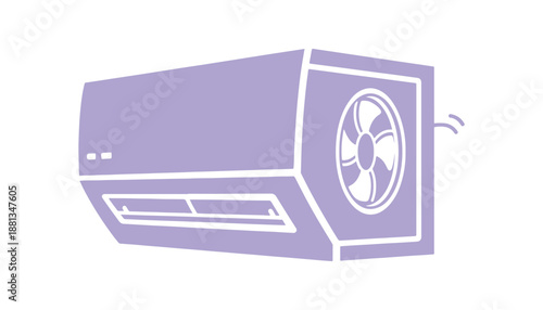 Cool Vector Icon representing Air Conditioning

