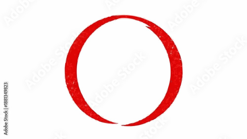 3d vector illustration of a shiny red round frame containing no entry no parking and no smoking sign icons as circular design elements