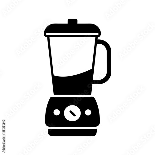 A blender icon bold outline vector illustration design