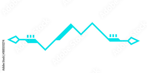 technology pointing line