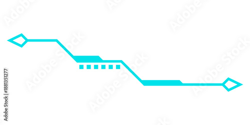 technology pointing line