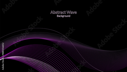 Abstract pattern wavey background