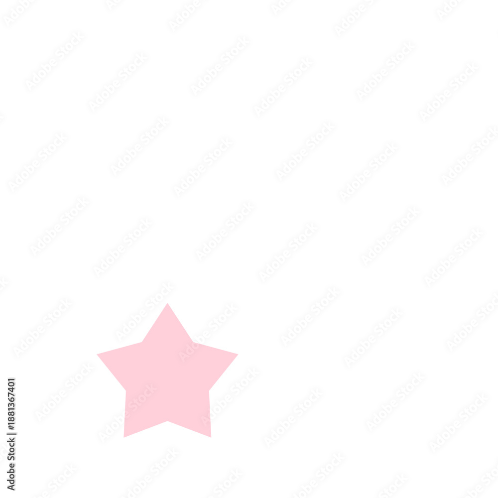 Obraz premium cute falling star