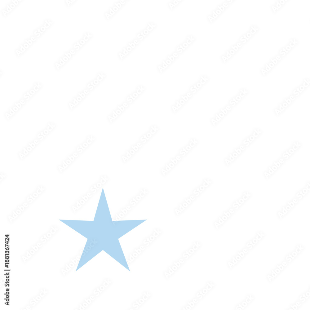 Obraz premium cute falling star