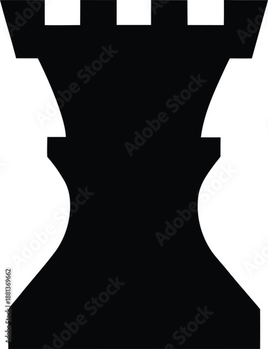 pokot ceremonial stool silhouette vector illustration on transparent background