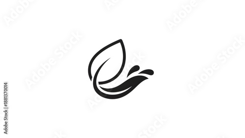 Free Download vector illustration of a leaf - GFXLoad