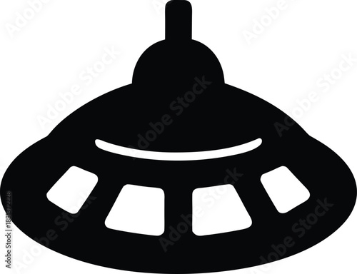 bororo ceremonial disk silhouette vector illustration on transparent background