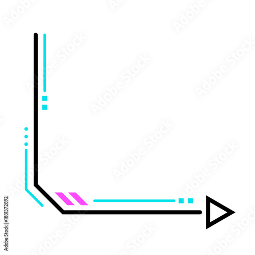 technology digital arrow