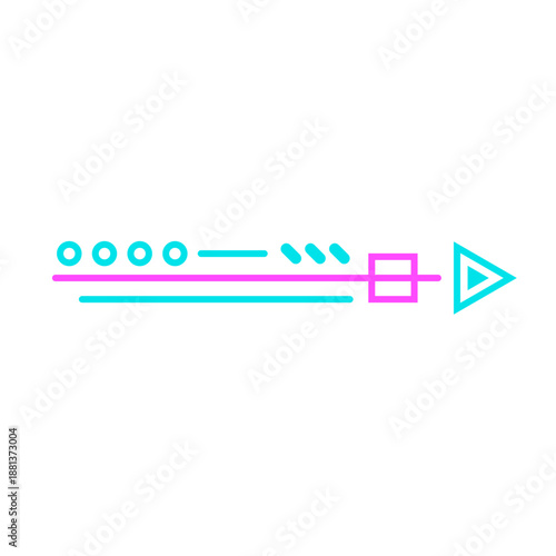 technology direction arrow