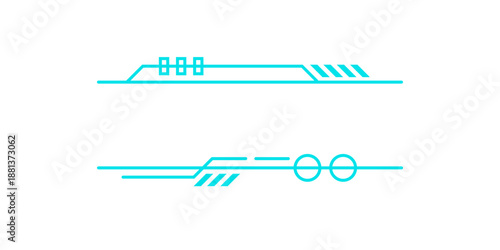 technology line banner