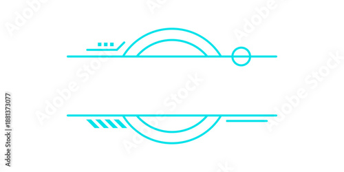 technology line banner