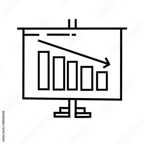 business graph icon