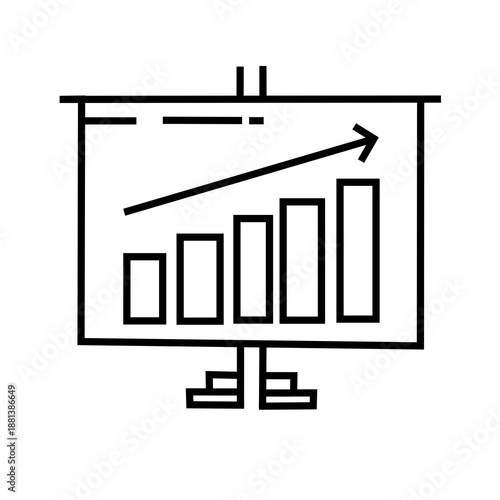 business graph icon