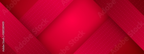 Dynamic red background featuring diagonal rectangular layers with a fine dotted pattern overlay