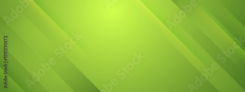 Vibrant green abstract background featuring smooth diagonal lines and a central light glow