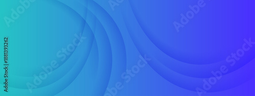 Clean abstract background with layered circular waves and smooth gradients in blue and cyan colors