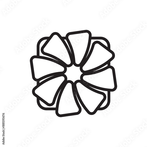 Anti static fabric icon symbolizing ESD safety and textile engineering, representing conductive apparel, electronic cleanroom garments, static-dissipative materials, and protective fiber technology.