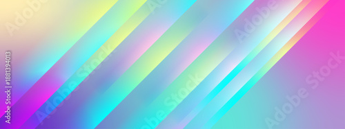 Abstract background with vibrant diagonal light rays and soft color transitions