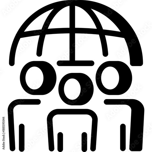 Global Community Network Icon