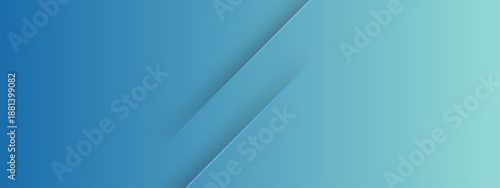 Clean blue gradient background with minimalist diagonal shadows and sharp geometric lines