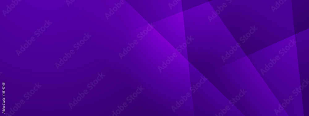 Fototapeta premium Sophisticated purple background with overlapping translucent polygons and soft gradients
