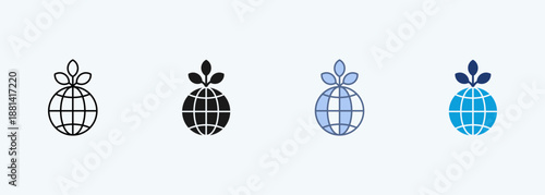 environtment multiple style icon collection