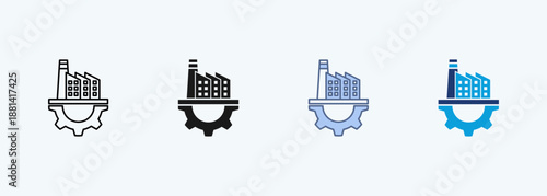 industry multiple style icon collection