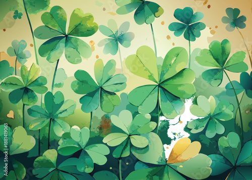 St. patrick's day shamrocks