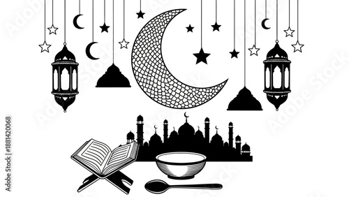 Ramadan Kareem Greeting Card