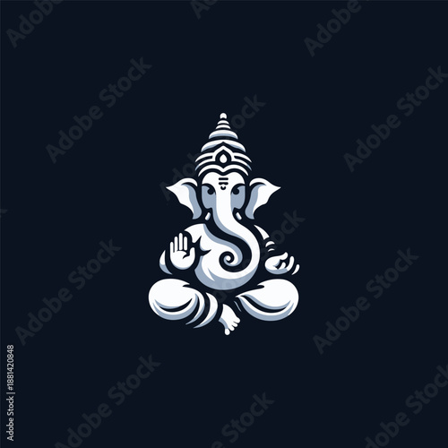 Ganesha God Logo