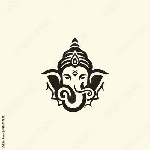 Ganesha God Logo