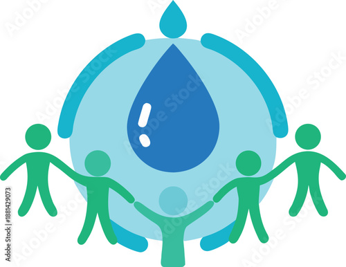 Community working together for clean water