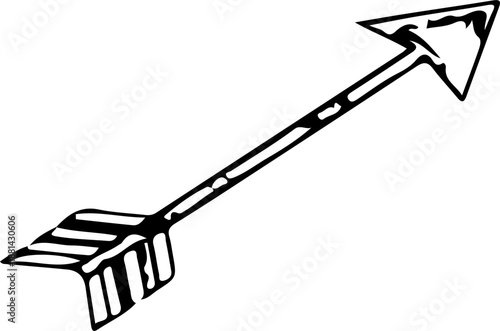 Vintage Hand Drawn Arrow