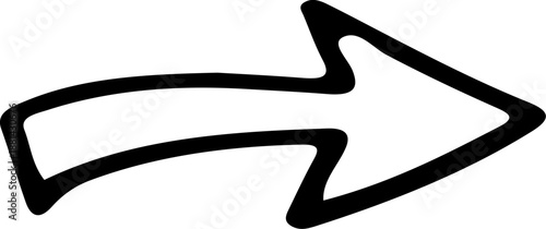 Hand Drawn Arrow Icon