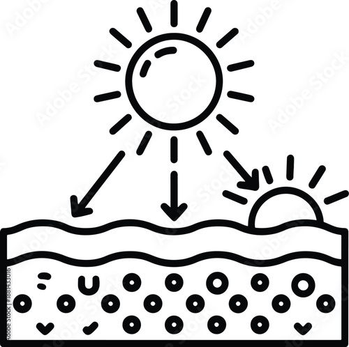 Sunlight on skin protection and sun damage