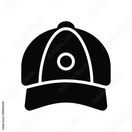 Cap, hat icon, baseball cap