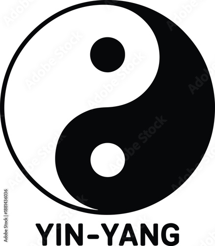 Yin Yang Symbol Traditional Chinese Philosophy Balance