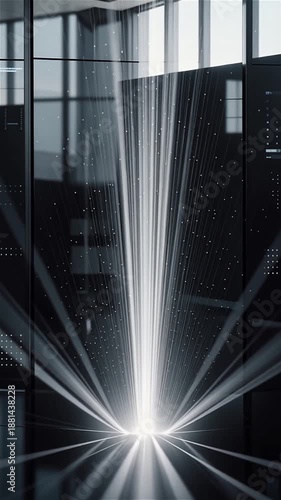 Business Growth Concept Timelapse Animation with Upward Light Motion