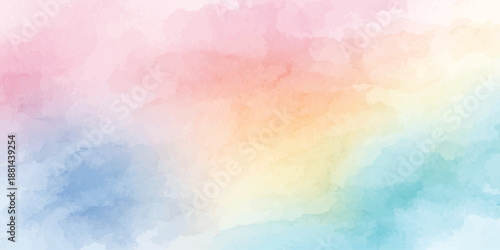 Abstract beautiful decorative and lovely soft pink grunge watercolor texture background design.Pastel pink watercolor design with digital painted for template.