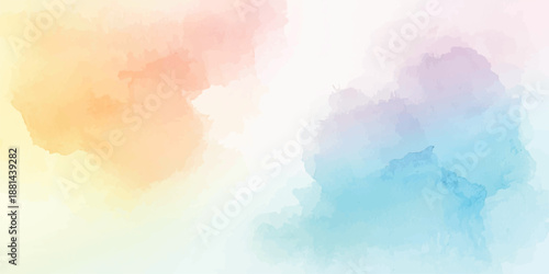 Abstract beautiful decorative and lovely soft pink grunge watercolor texture background design.Pastel pink watercolor design with digital painted for template.