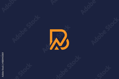 letter ba logo icon design template with vector inspiration logo simple design