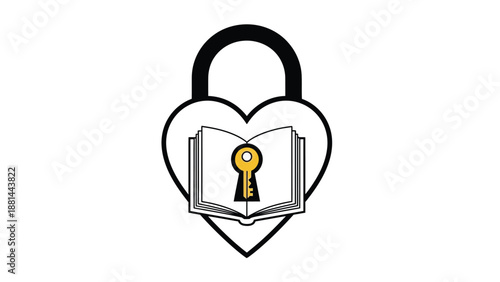 Unlocking knowledge and wisdom through the pages of a book, a heartfelt journey of discovery