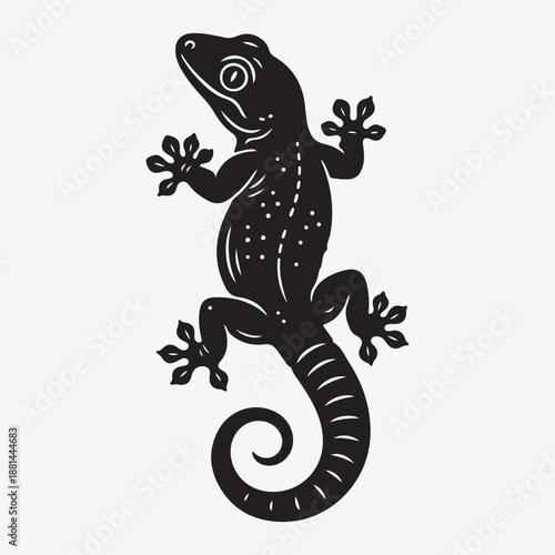 Gecko silhouette