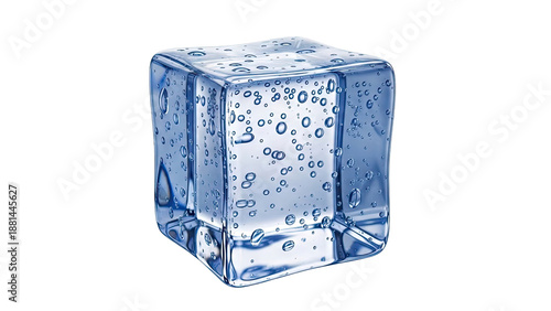 Ice Cube with Bubbles