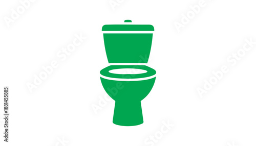Toilet Icon for Bathroom, Restroom and Public Signage Design